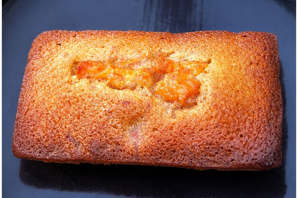 きくやがしの、あんずをのせた焼き菓子